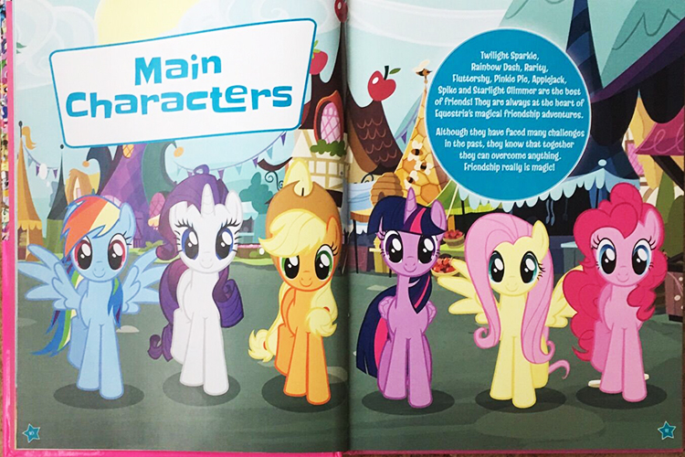 小马宝莉角色指南图鉴英文原版mylittleponycharacterguide精装收藏版