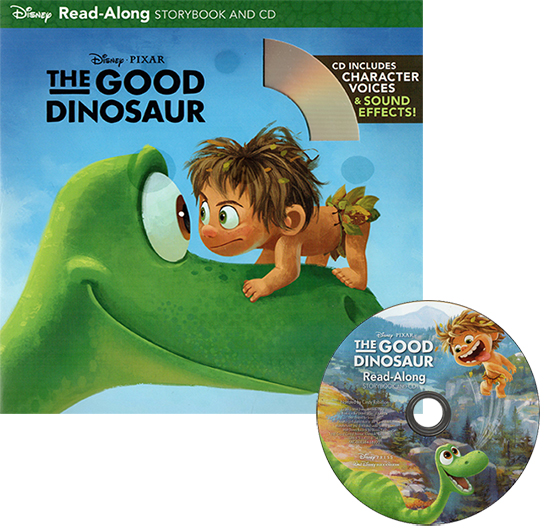 英文原版thegooddinosaur恐龙当家disneyreadalong附cd迪士尼有声绘本