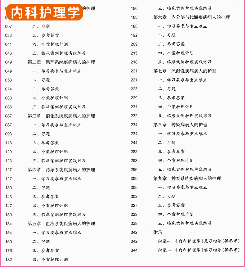 三本套外科护理学实践与学习指导内科护理学实践与学习指导基础护理学