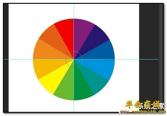 如何用ps做色相环使用ps做制作十二色相环的操作方法