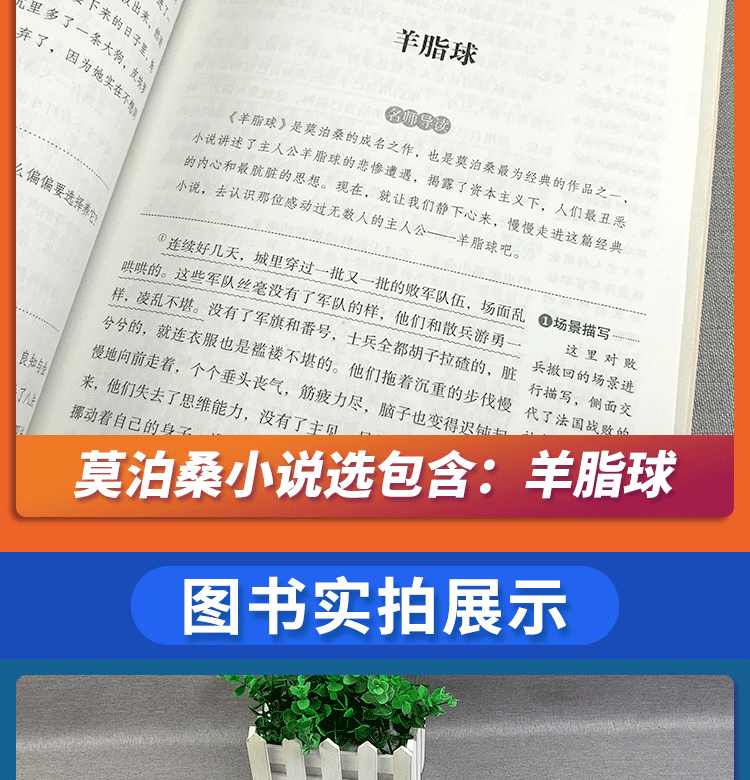 全4册莫泊桑欧亨利契诃夫马克吐温短篇小说精选短篇全集世界文学名著中小学课外阅读必读书籍文学名著