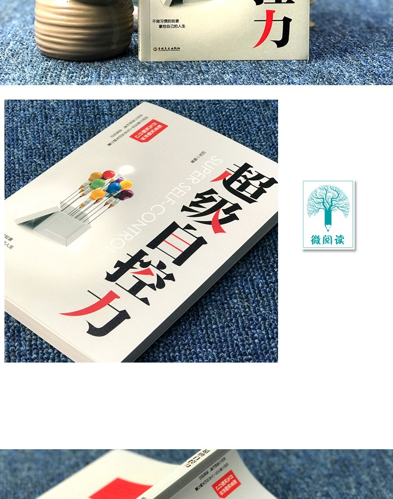 超级自控力每天学一点超级自控力社会心理学提升情商增加自控力情商自律性格影响力自我完善成功励志书籍HD