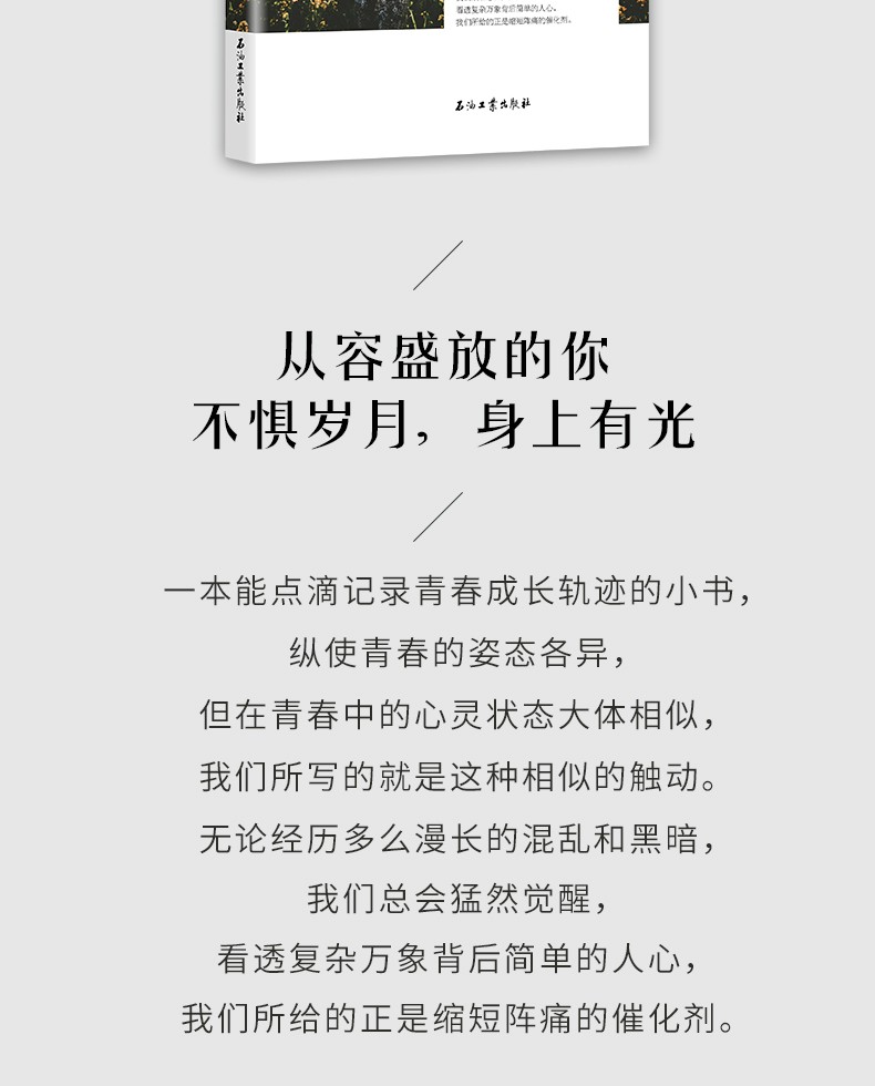 兵荒马乱的年纪从容盛放的你不惧岁月身上有光青春励志小说中国现当代人生哲学文学励志散文图书畅销HD