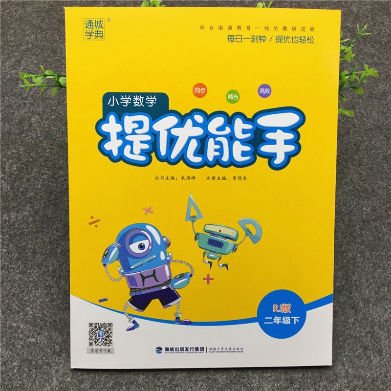 2020春小学数学提优能手二年级下册人教版2年级同步练习应用题点拨数学思维总复习高手训练作业本