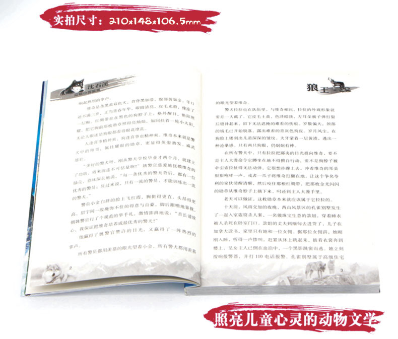 沈石溪动物小说全集鉴赏8册猴狼王梦象豹王火焰冰月小学生课外阅读必读三四五六年级课外文学小说书籍HD