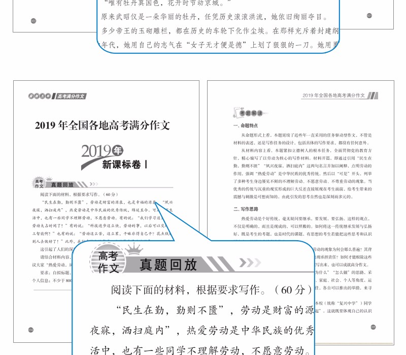 高考作文大全2020年度高考满分作文新五年2本高中生论点论据论证作文素材班主任推荐的辅导书籍