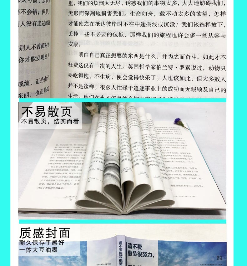 请不要假装很努力因为结果不会陪你演戏自我实现正能量书籍励志心灵鸡汤青春文学小说畅销书排行榜书籍HD