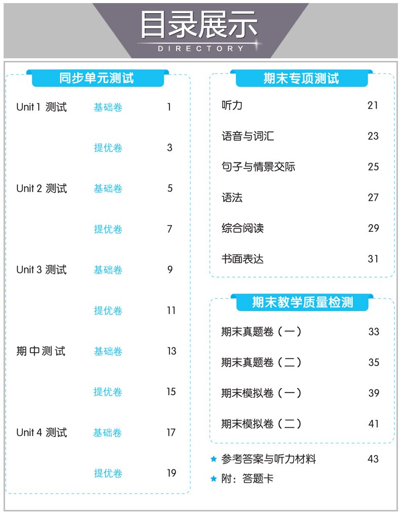 2020春新53全优卷六年级语文数学英语小学6年级期末考试卷下学期同步同课训练期中测评卷单元测试卷