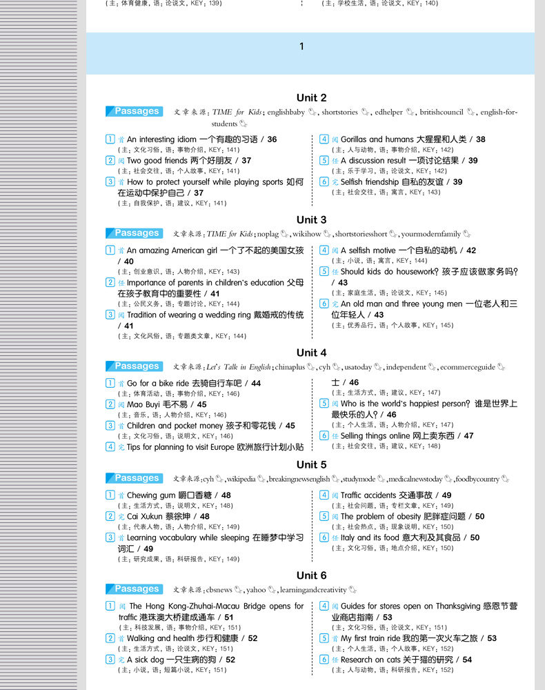 8年级150+50篇 首字母填空完形填空与阅读理解4合1 曲一线 2020版53完形填空与阅读理