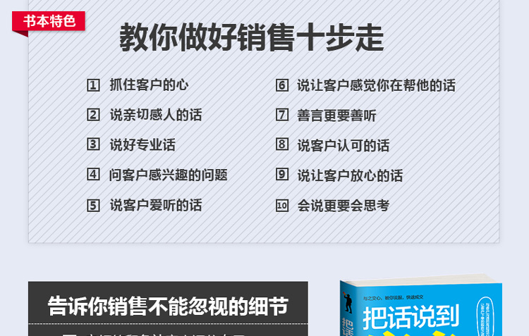 把话说到客户心里去 马云、刘强东、王健林、周鸿祎秘而不宣的销售心经 电商营销管理学 口才术