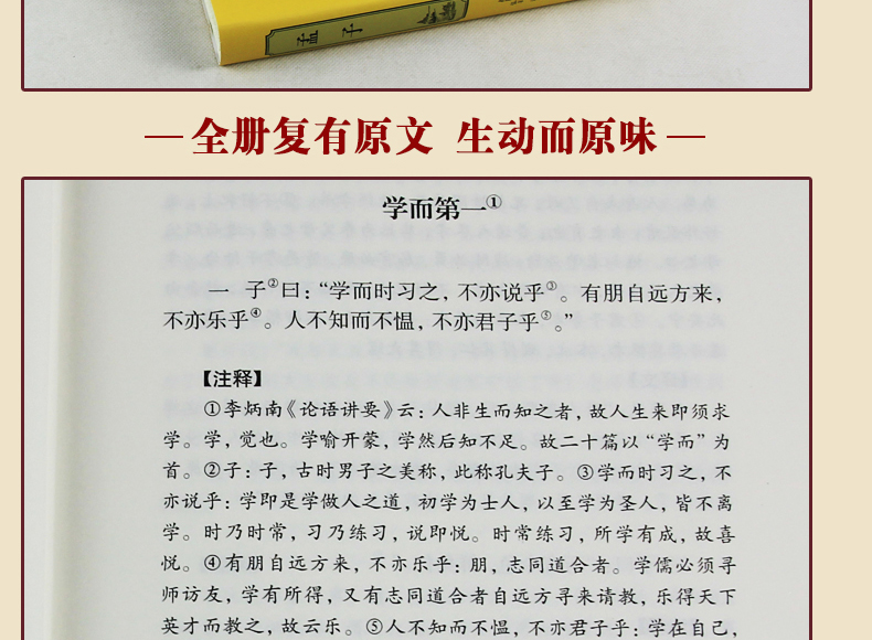 论语大学中庸孟子国学经典全集四书五经译注中国哲学古籍精装全3册译注原文注释译文全译本