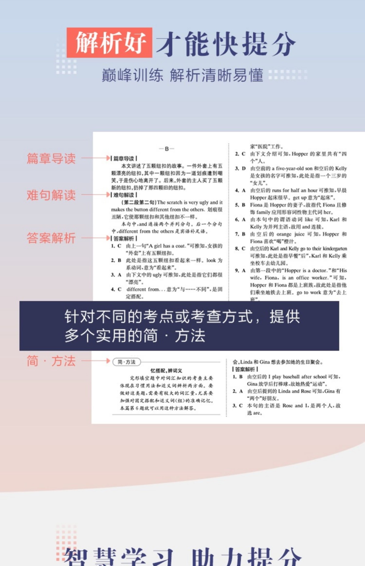 【官方旗舰店】星火英语巅峰训练 完形填空200篇初中英语七年级 2021年初一完形填空专项训练 200篇 附答案详解详析