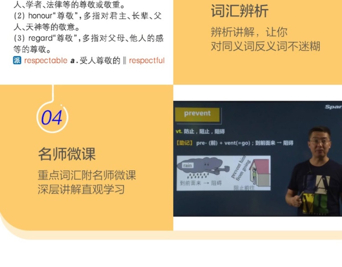 星火英语高中英语词汇乱序版 高中词汇单词书2021新版 高中英语3500新课标词汇+376新增词+325真题例句 高考英语词汇速记手册大全
