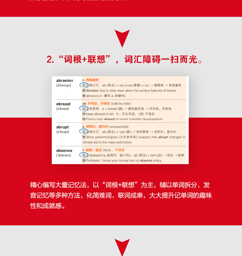 正版现货 新东方托福TOEFL词汇词根+联想记忆法 俞敏洪 新东方托福词汇 TOEFL托福词汇正序版 托福考试资料托福单词书