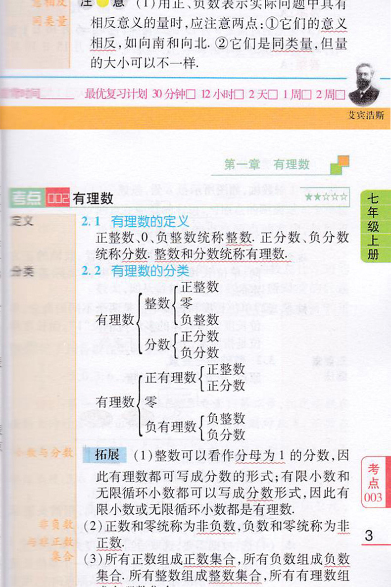 加分宝 初中数学生物化学物理 共4册 中考复习用工具书掌中宝书初中七八年级九年级通用复习资料初中基础知识清单大全复习资料辅导