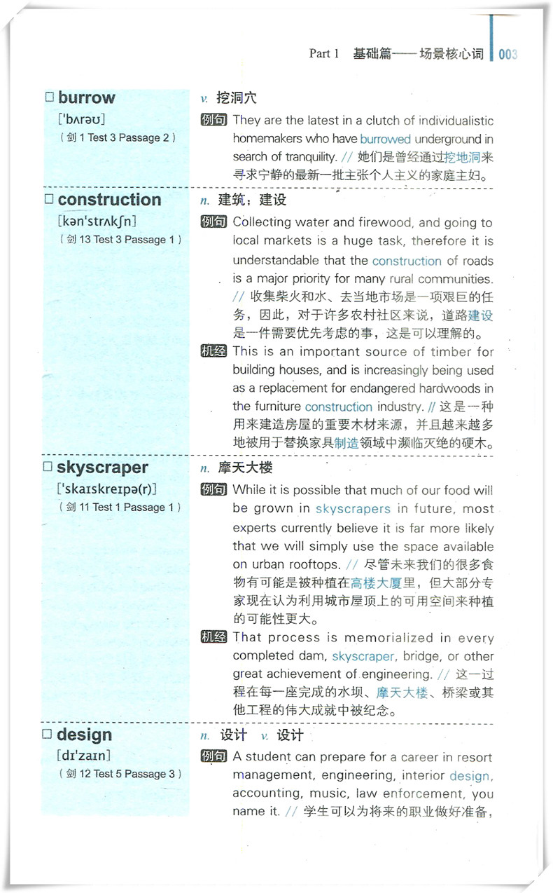 现货 机工 雅思阅读词汇3+1速记胜经（阅读）韦晓亮 雅思阅读核心词汇 基础强化专项三维讲解词汇精讲 搭雅思听力词汇速记胜经