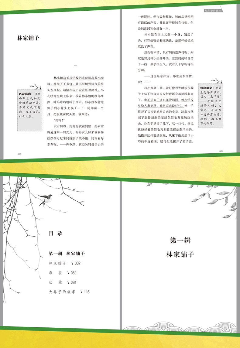 全8册小学生课外阅读书籍八大文学名家作品精选全集三四五六年级鲁迅的书朱自清散文集经典名著畅销10-15岁初中适合书读必经典书目