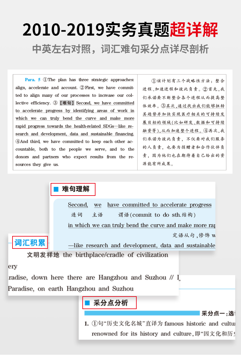 送视频】华研外语CATTI英语三级笔译考试指南 全国翻译专业资格水平考试用书 三级笔译实务真题基础训练综合能力 三级笔译机考题库