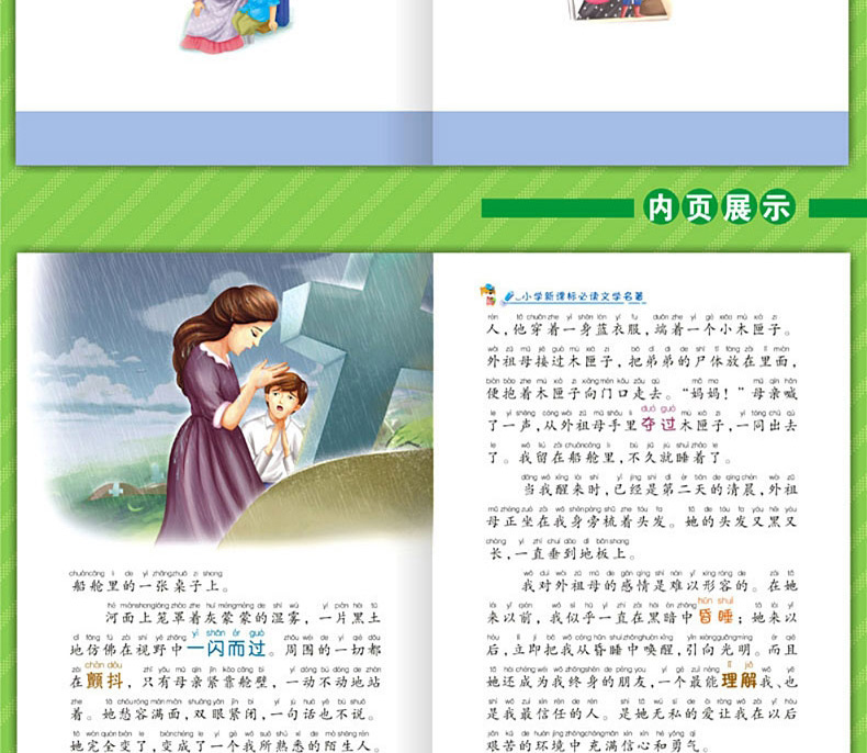 寒假阅读新课标一二年级课外书小学生经典名著阅读30册彩图注音版7-10岁儿童文学图书绿野仙踪小王子 新课标名著全三辑30册