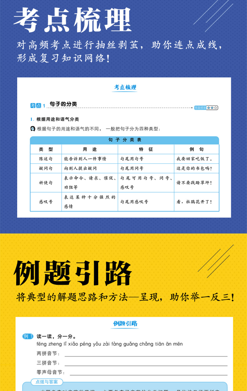 小学生毕业总复习语文 名师一点通 小升初同步复习练习册名师讲解全真模拟卷冲刺名校试卷提分资料知识大全考试辅导书资料