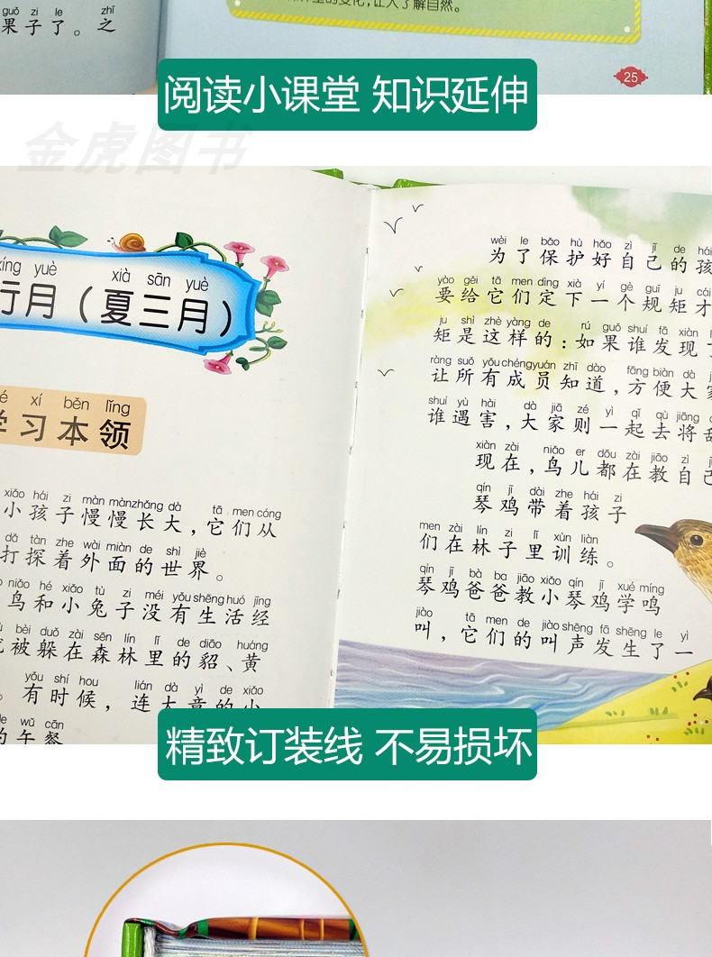 【注音有声朗读版】森林报 注音版小学生青少年课外书必读一二三年级课外阅读书籍故事书环游地球儿童文学