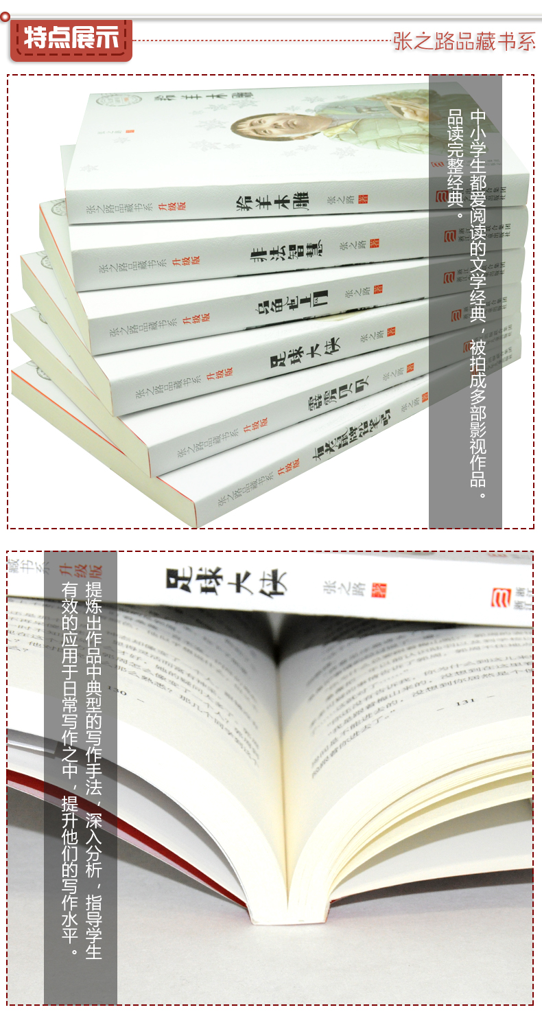 张之路品藏书系升级版6册羚羊木雕 有老鼠牌铅笔吗 乌龟也上网 非法智慧 霹雳贝贝足球大侠10-15岁