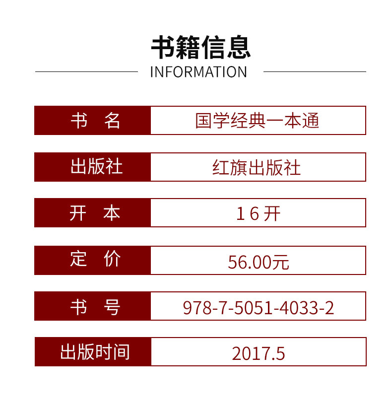 国学经典一本通正版精装 中国历史文化知识书籍 古代思想学术 文化艺术 民俗文化 了解传统文 国学经典一本通