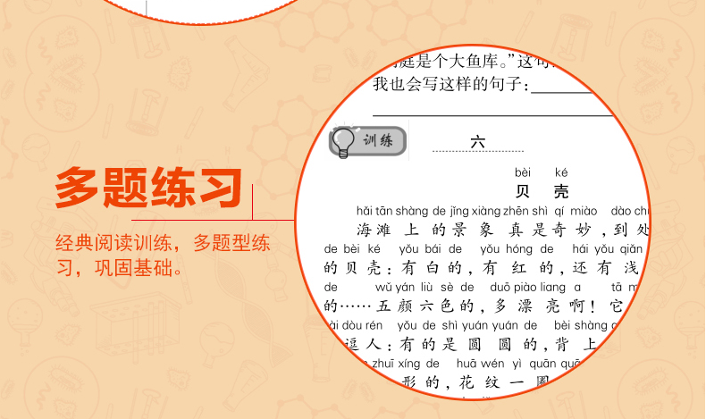 小学语文新课标阶梯阅读二年级教材全解 2年级上册下册阅读训练人教版2019新版课外书 小学生看图写话说话 作文辅导练习册必读书