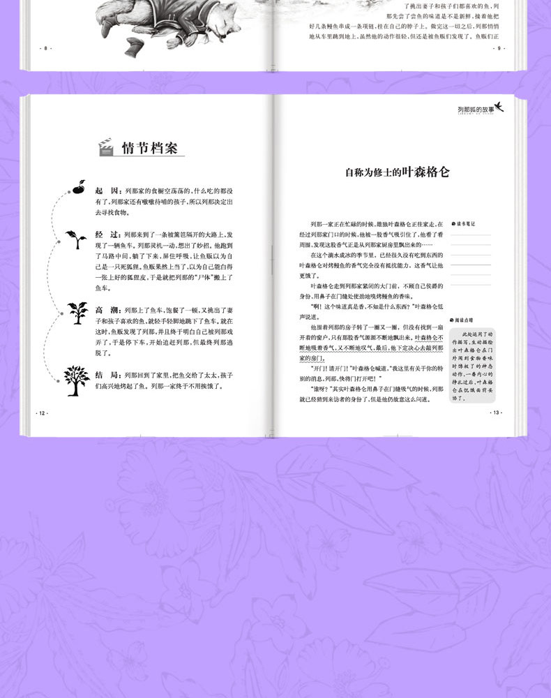 列那狐的故事 正版故事书 中小学生青少年版三四五六七年级 8-9-10-12-15周岁 儿童课外阅读书籍必读 儿童文学读物 快乐读书吧推荐