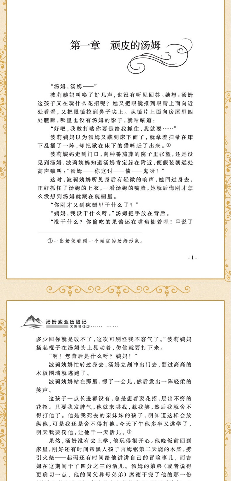 汤姆索亚历险记 名家导读版 9-12岁儿童经典名著童话故事书云阅读名家导读中学语文新课标必读课外阅读初中学生课外读物