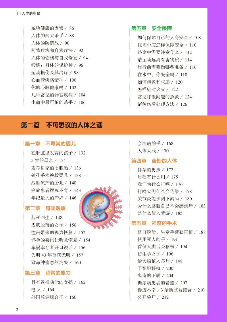 正版 彩色悦读馆精装彩色人体的奥秘给孩子的科普书大百科 6岁到12岁 成长读儿童读物 科学书籍