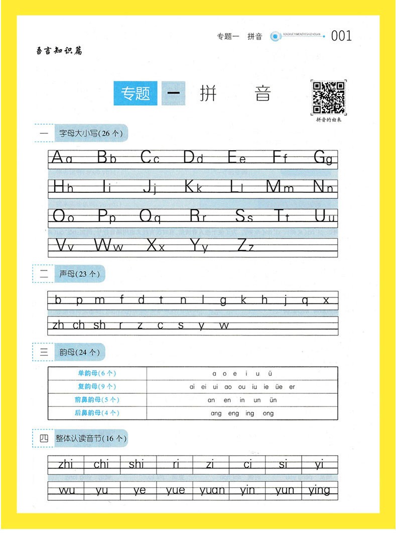 小学语文知识大全 第6次修订 全国通用版 小学全阶段1-6年级知识点