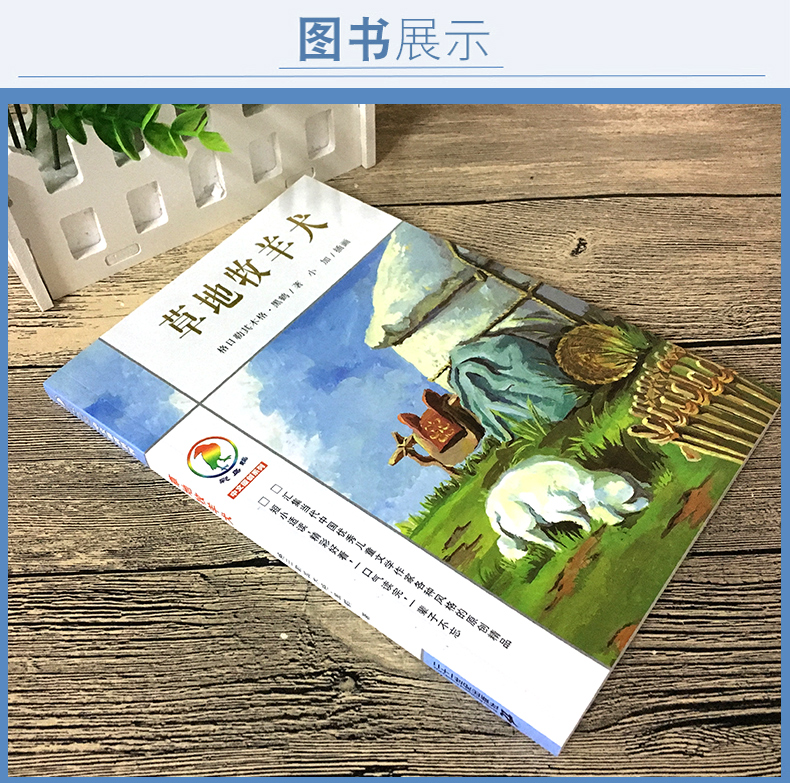 草地牧羊犬 黑鹤著 正版书 彩乌鸦中文原创系列图书 经典儿童文学小学生三四五年级课外书必读阅读书籍