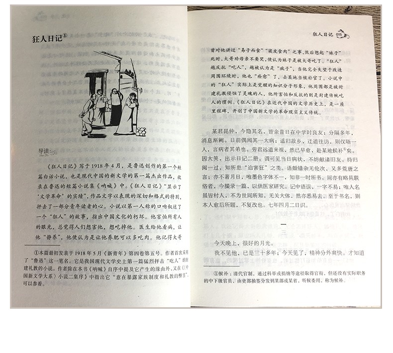 故乡鲁迅的六年级上册必读正版书籍/鲁迅杂文精选全集