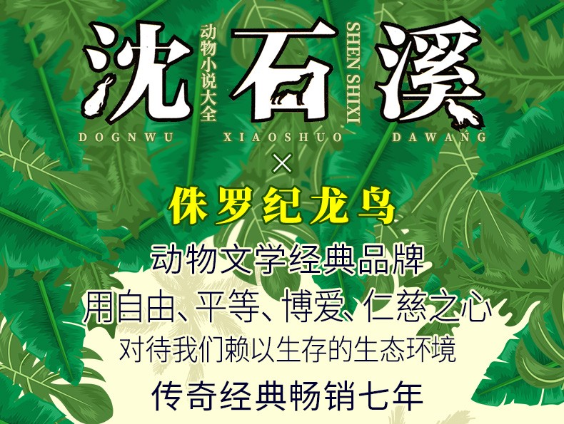侏罗纪龙鸟正版 沈石溪 动物小说大王沈石溪品藏书系新书 沈石溪远古动物小说恐龙家族故事三四五六年级