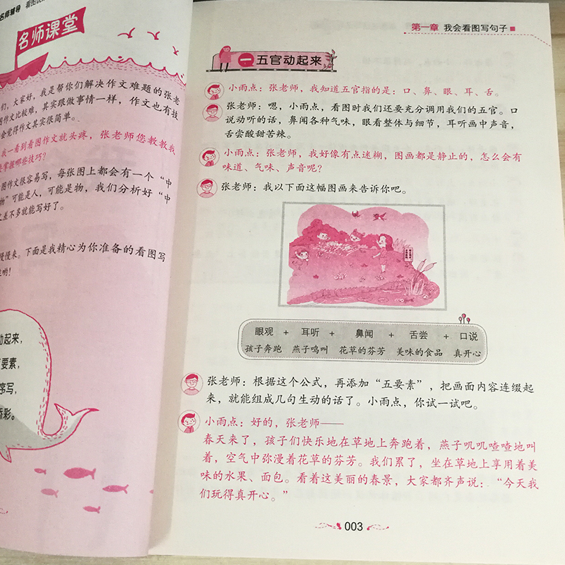 看图说话写话12年级小学生分类作文名师辅导作文辅导作文书素材记叙文议论文优秀满分获奖作文辅导