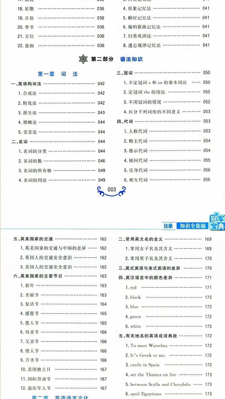 英语知识集锦小升初必备升级版冠军宝典英语语法升学夺冠知识大集结三四五六年级小学英语知识总结与归纳