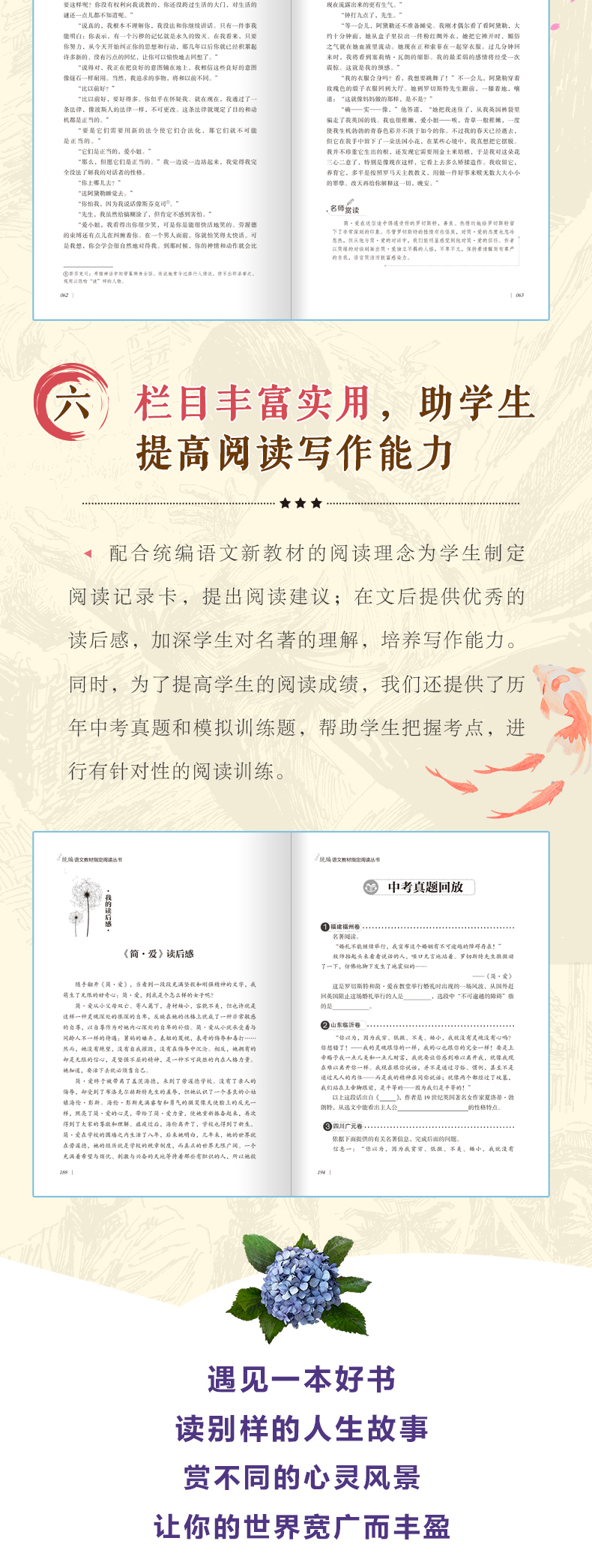 简爱书籍正版九年级版初中生必读世界名著简爱青少年版原著原版正版书夏洛蒂勃朗特中文版经典初三