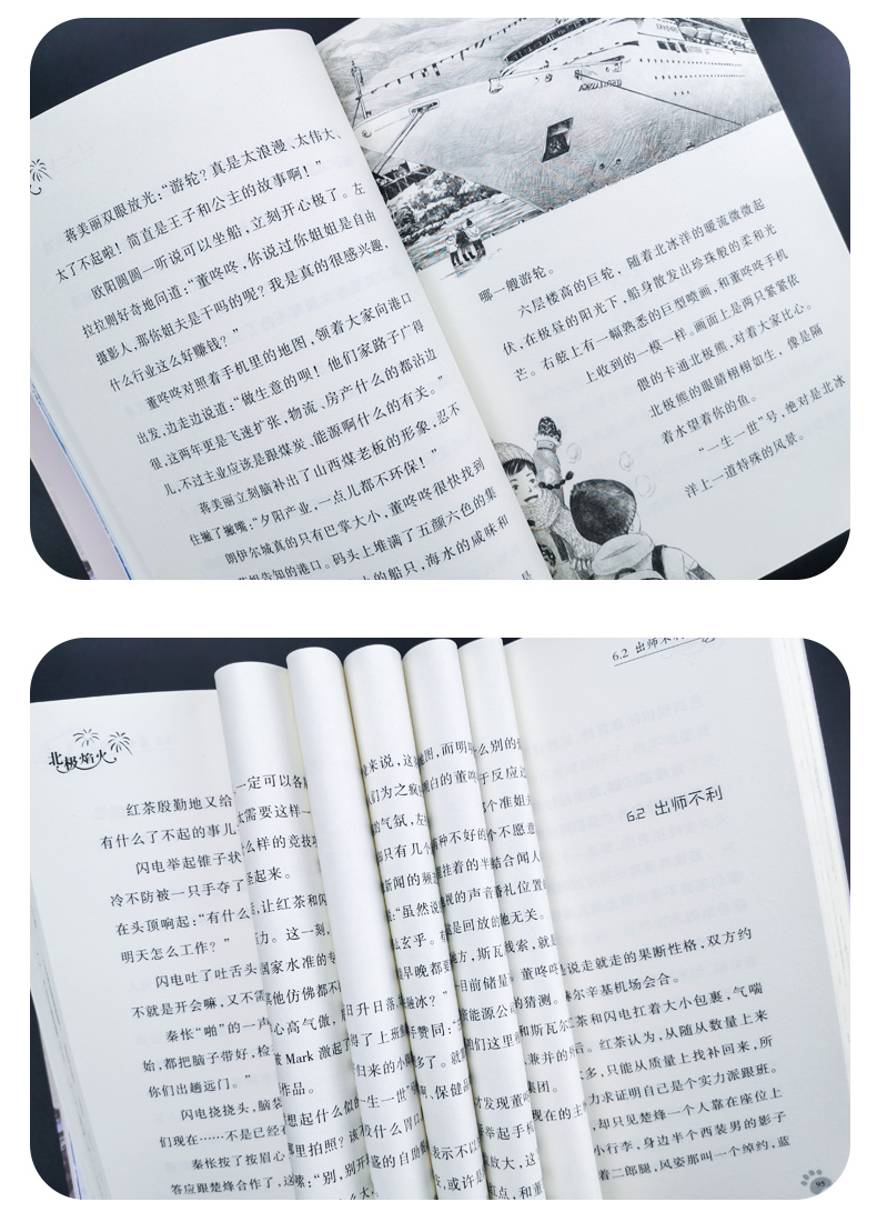 北极焰火 许诺晨著中国当代儿童文学 小学生3456年级老师课外阅读中小学生青少年儿童读物 江苏凤凰