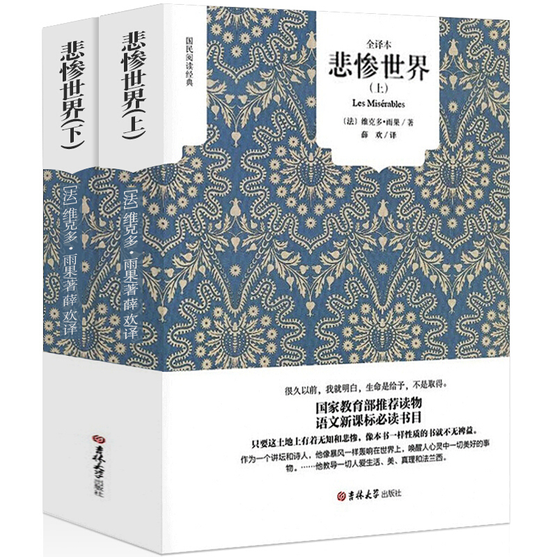 全譯本上下2冊原版中文版世界十大經典文學名著長篇小說外國文學暢