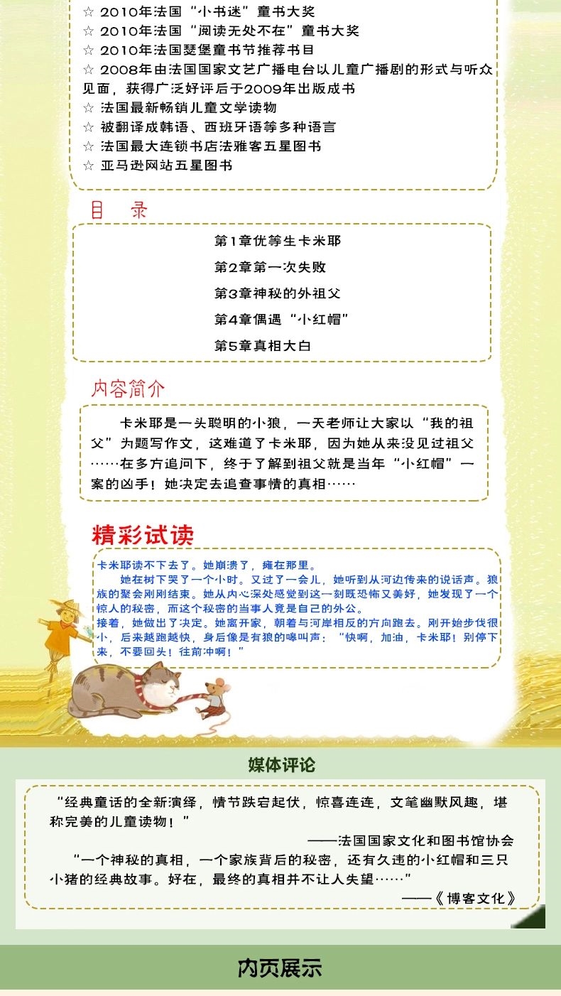 追踪真相 国际大奖小说 法国女巫儿童文学奖 7-14岁少儿童文学成长故事书