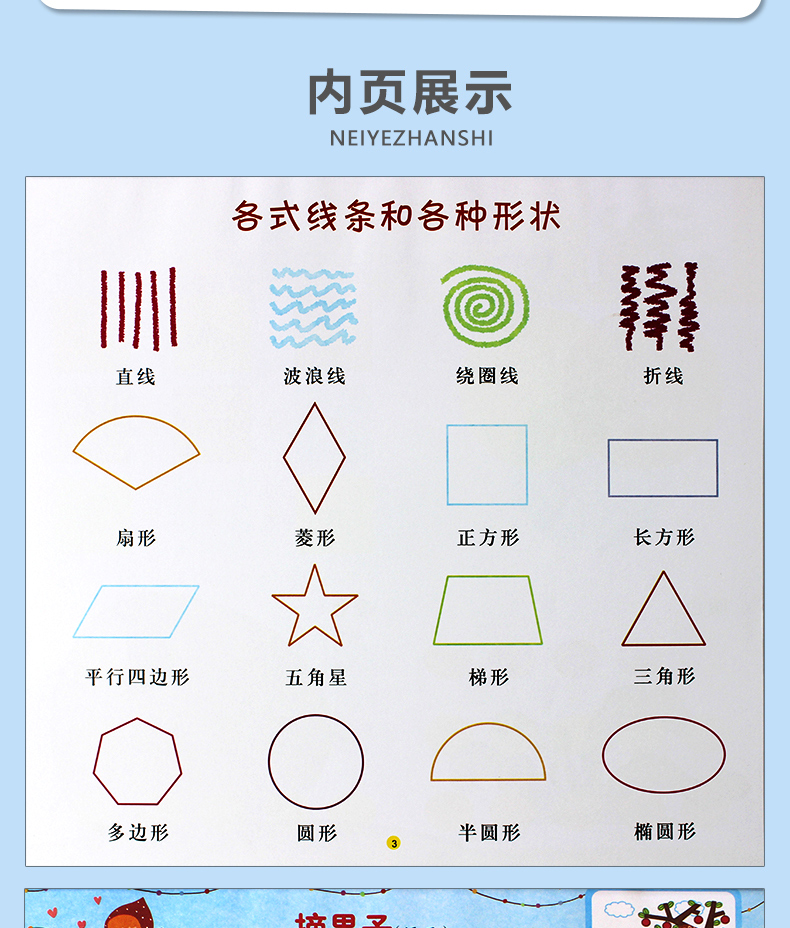幼儿美术创意画册全套4册 简笔画大全 3-6岁儿童绘画启蒙书籍 宝宝学画画