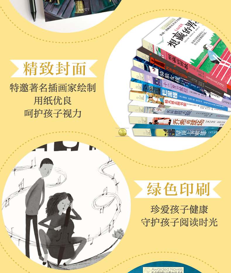 长青藤国际大奖小说书系 屋顶上的索菲 卡内基文学奖提名奖 7-14岁中小学生课外阅读