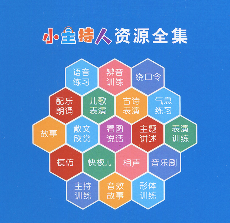 2本晨曦早教小主持人资源全集12 少儿播音主持少儿播音主持与口才训练书籍儿童绕口令书籍演讲与口才