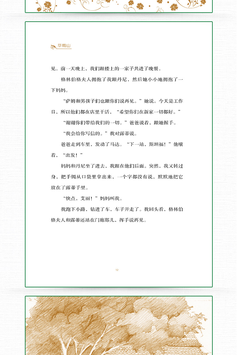 草莓山 摆渡船当代世界儿童文学金奖书系 小学生课外书6-12岁少儿读物四五六年级课外书