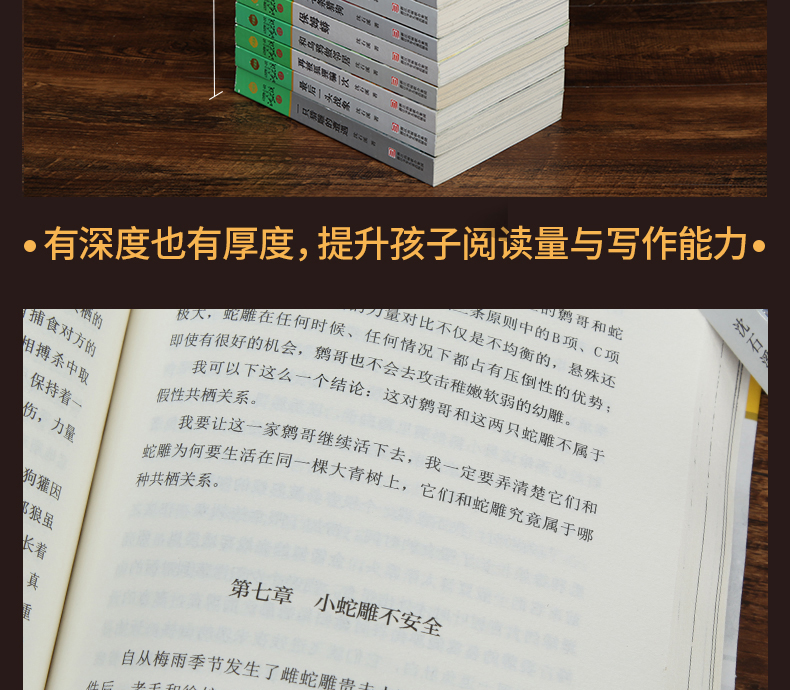  动物小说大王沈石溪品藏书系全套12册 正版 四五年级小学生课外书阅读书籍 一只猎雕的遭遇/第七条猎狗/最后一头战象/狼