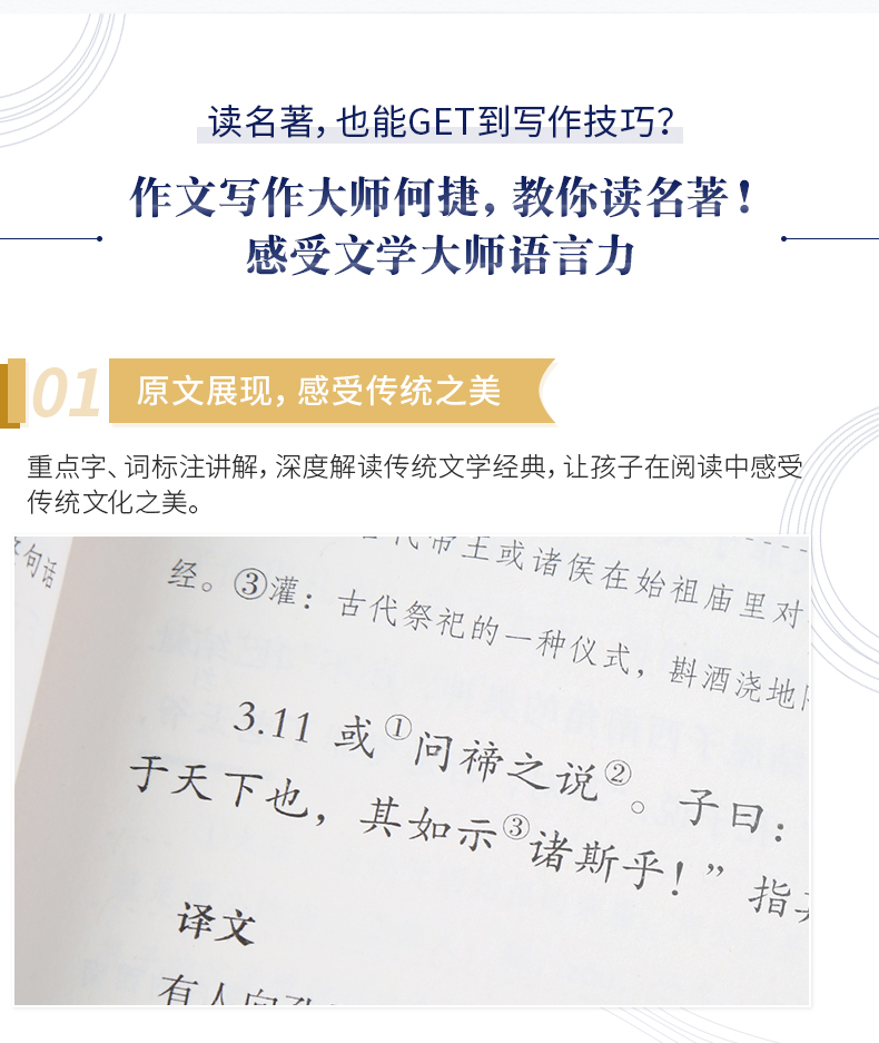 【2020年教育部推荐读物高中学生阅读必读书目】论语国学经典论语译注论语通译原文全书生青少年小学孔子书籍学庸中国哲学