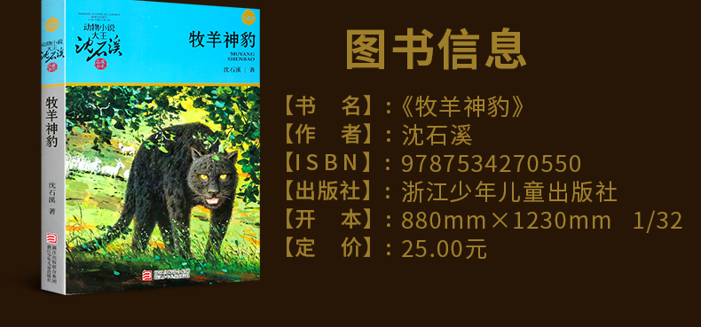  正版 沈石溪动物小说牧羊神豹升级版 沈石溪大王的书全集单本全系列品藏书系 四五 三六年级小学生儿童文学作品集 浙江少