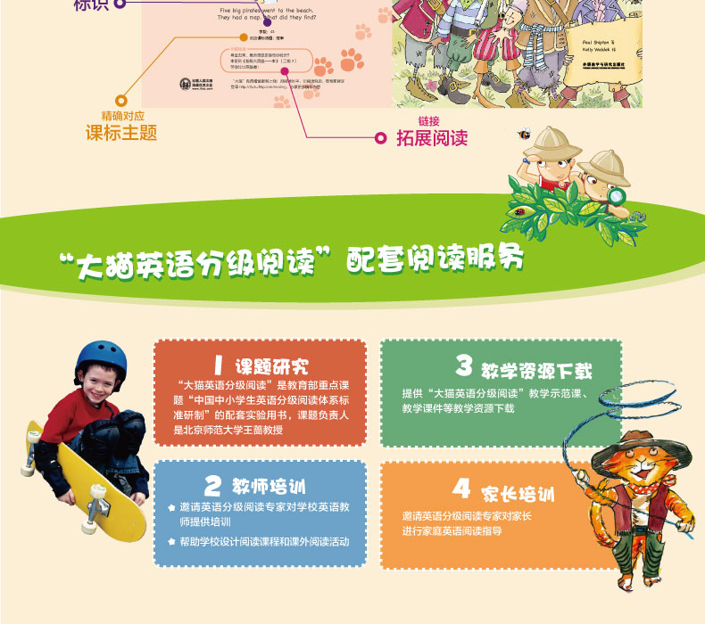  大猫英语分级阅读六级2(适合小学四、五年级9-12岁)(点读版)儿童英语读物小学生英语阅读书籍少儿英文绘本故事英语启蒙入