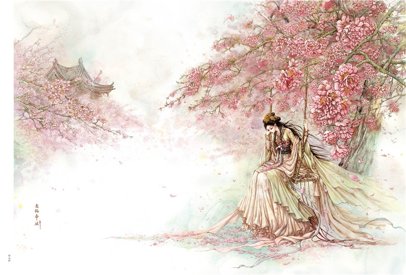 正版忘川画集古风古装漫画家李堃古风插画集封神榜琅铘小说插画漫画继